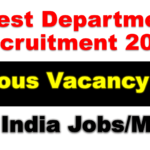 Forest Department Various Vacancies 2024 out – Check Full Notification Forest Services Recruitment
