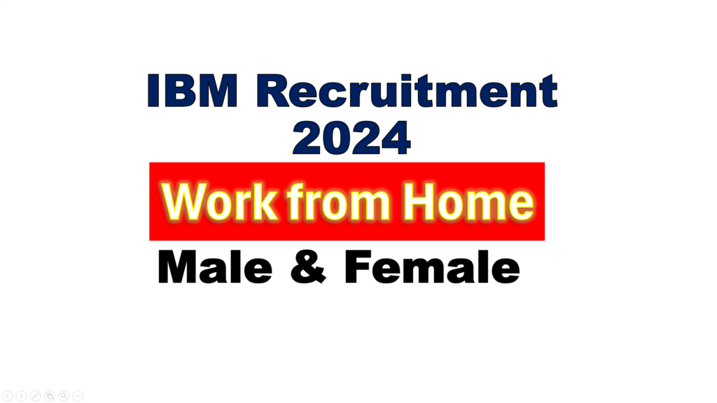 IBM Recruitment 2024-Fresher apply