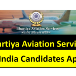 Bhartiya Aviation Services Recruitment 2024 Out -10th & 12th Pass Apply